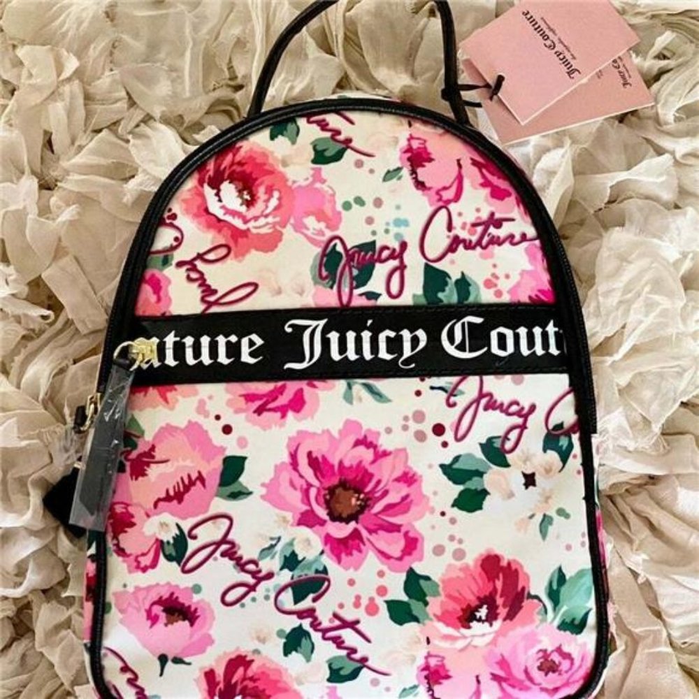 NWT Juicy Couture Pick Your Petal Backpack